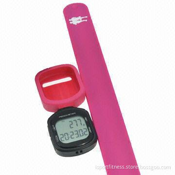 OEM Gift 3D USB Pedometer with 999.99km Maximum Walking Distance